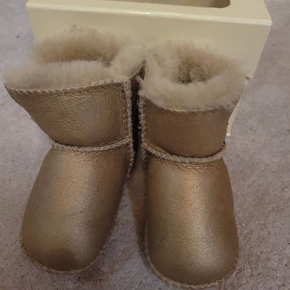 Ugg Infant Booties Gold
